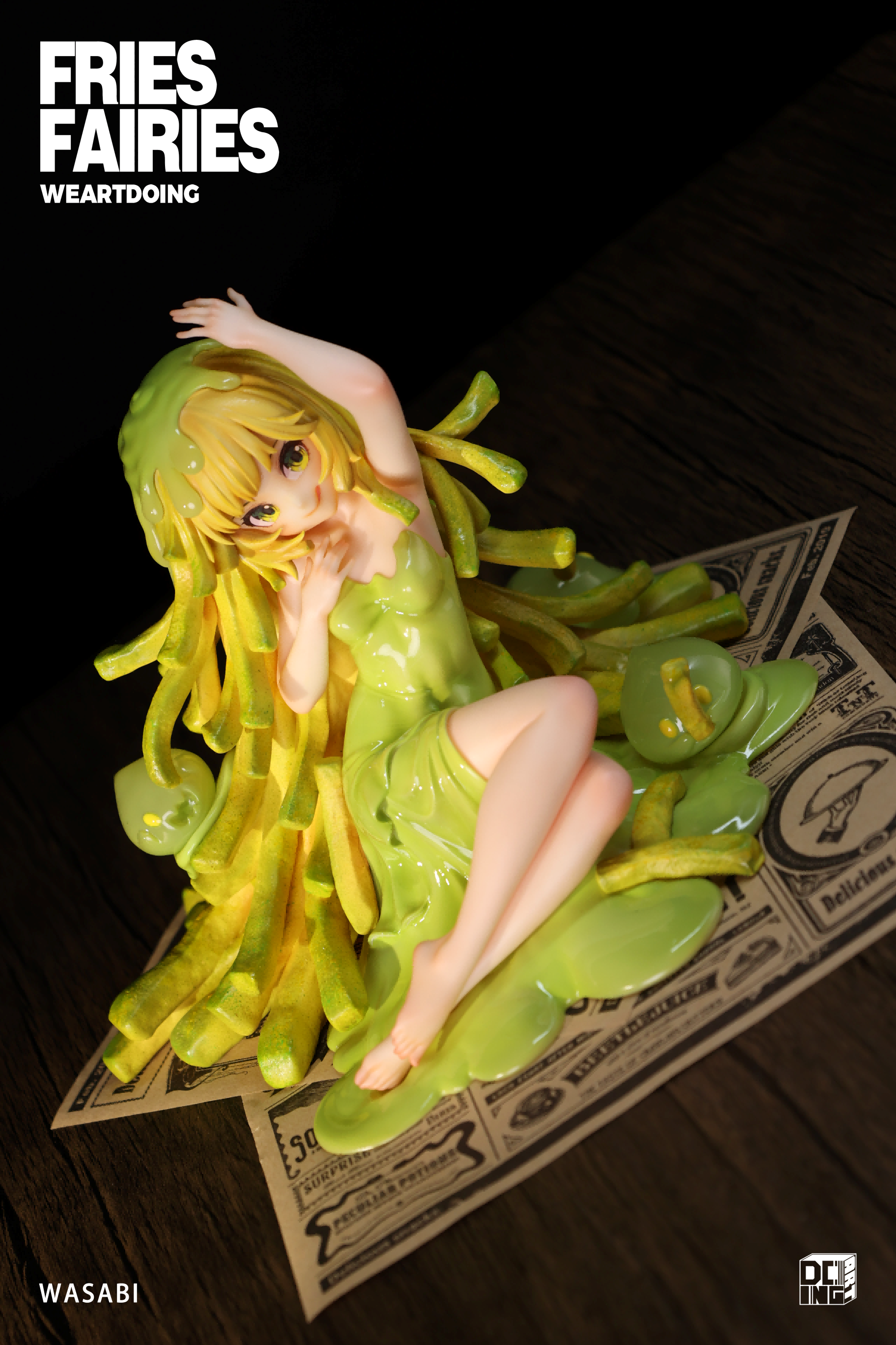 WeArtDoing Sleeping Beauty Fries Fairies Wasabi Figure