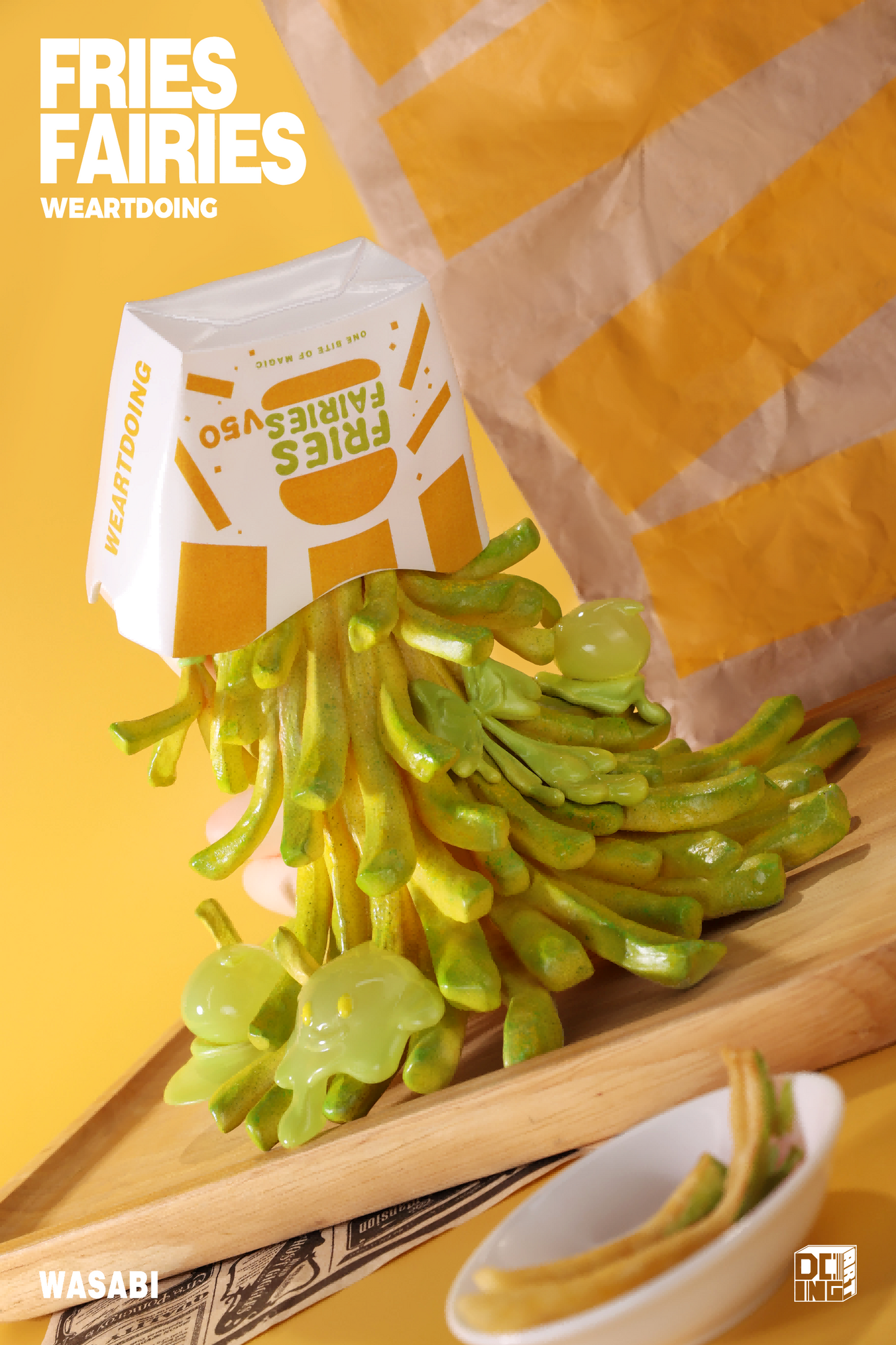WeArtDoing Sleeping Beauty Fries Fairies Wasabi Figure