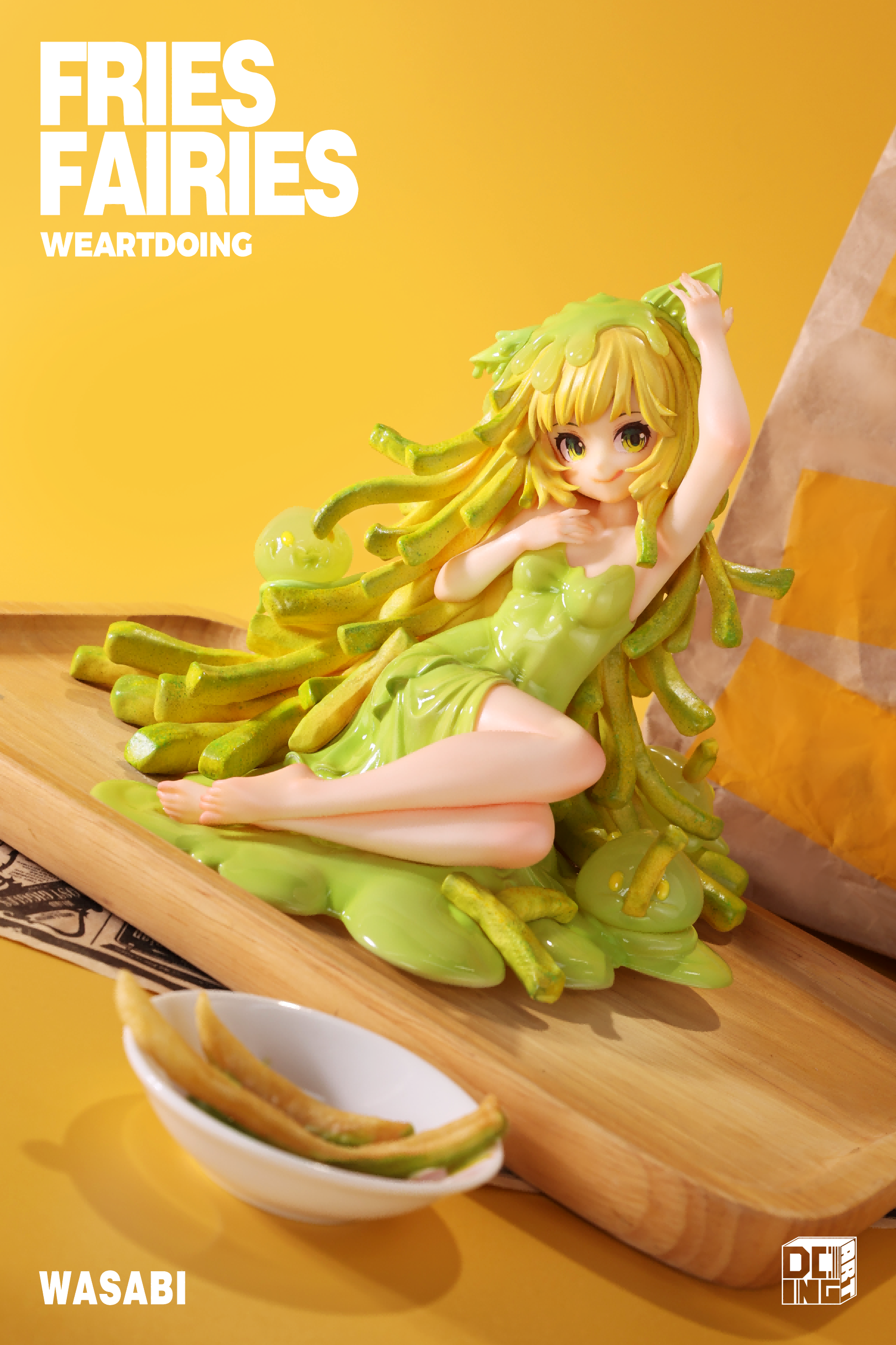 WeArtDoing Sleeping Beauty Fries Fairies Wasabi Figure