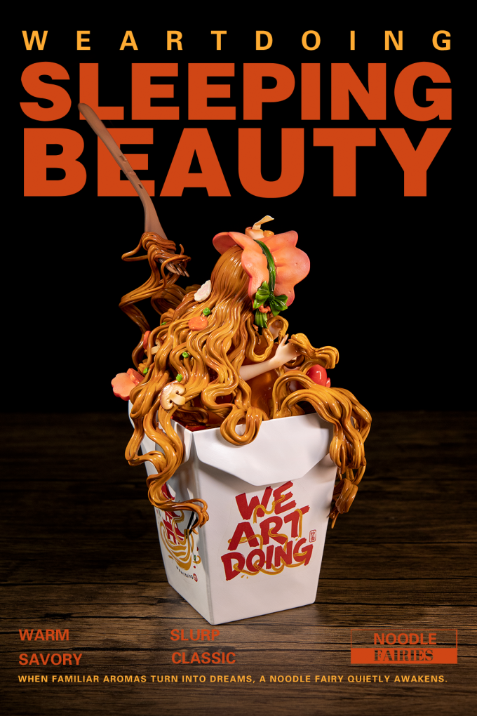 WeArtDoing Sleeping Beauty Noodle Fairies Original Sauce Designer Toy