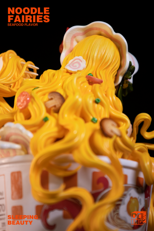 WeArtDoing Sleeping Beauty Noodle Fairies Seafood Flavor Art Figure