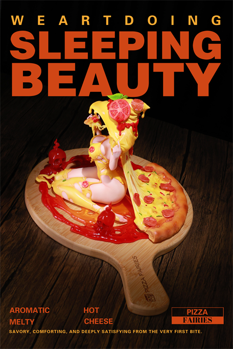 We Art Doing Sleeping Beauty Pizza Fairies Cheese Supreme