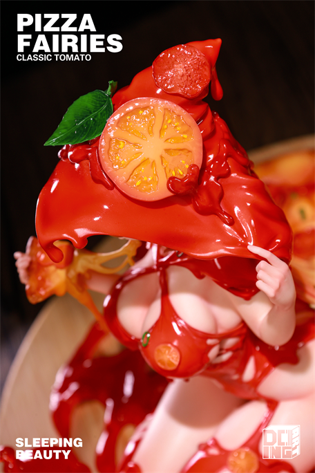 Sleeping Beauty Pizza Fairies Classic Tomato Art Statue