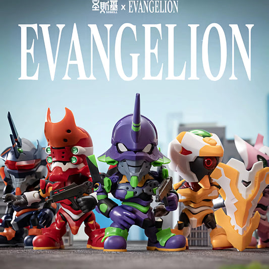 Soskill Evangelion Q Version Assembly Blind Box Model Kit