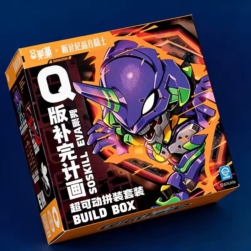 Soskill Evangelion Q Version Assembly Model Kit Single