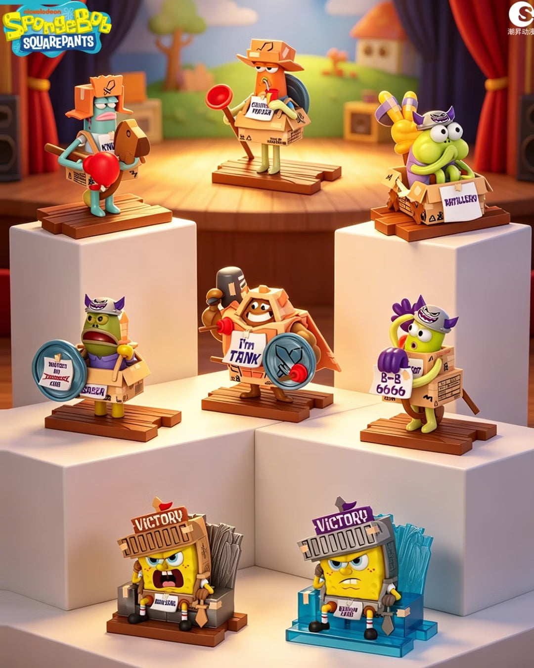 SpongeBob SquarePants The Stage of the Brave Blind Box Series