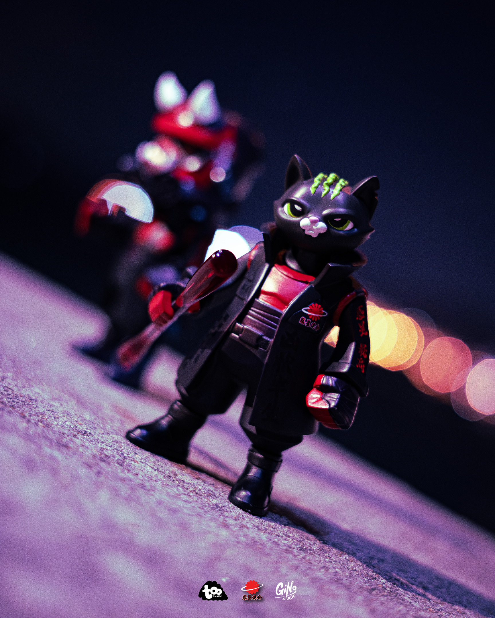 Star wars Darth maul vinyl toy front