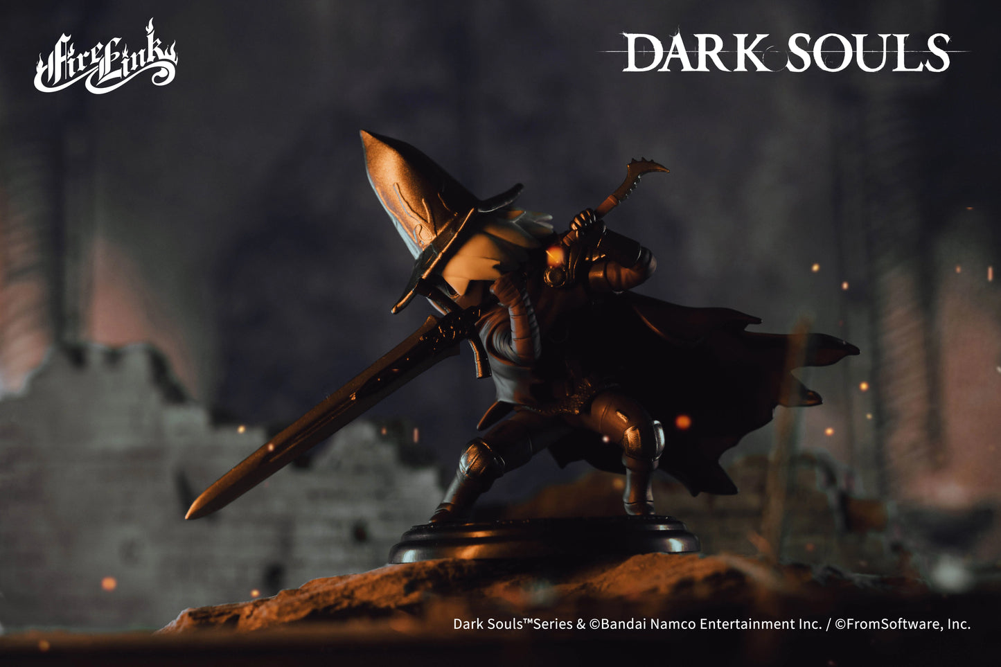 Starforged FireLink Dark Souls  Game Merchandise Figures Blind Box Abyss Watcher
