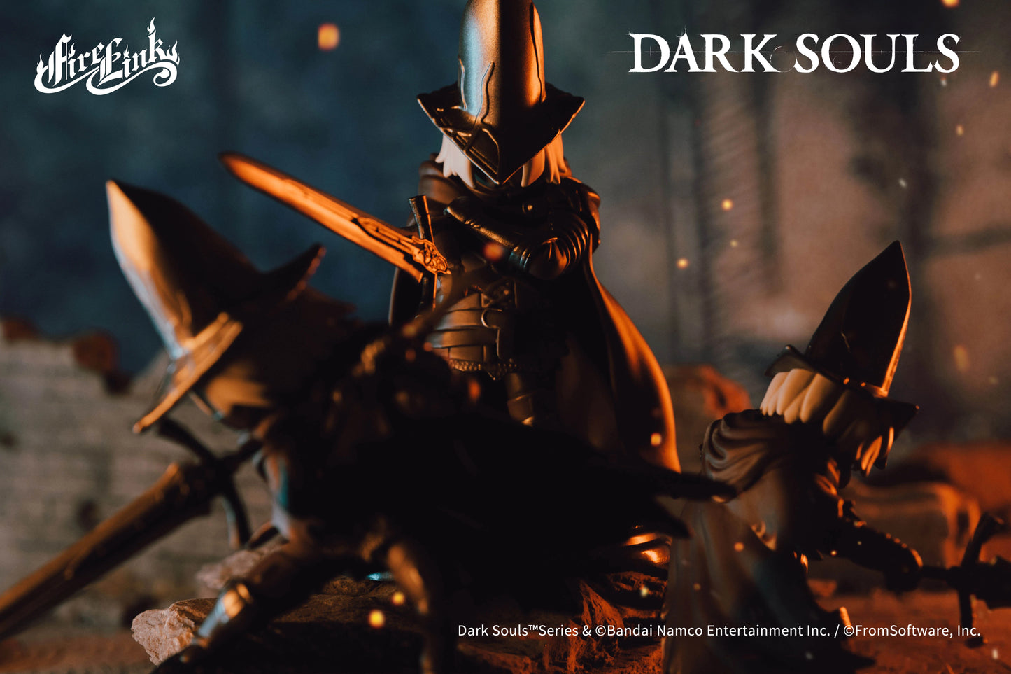 Starforged FireLink Dark Souls  Game Merchandise Figures Blind Box Abyss Watcher