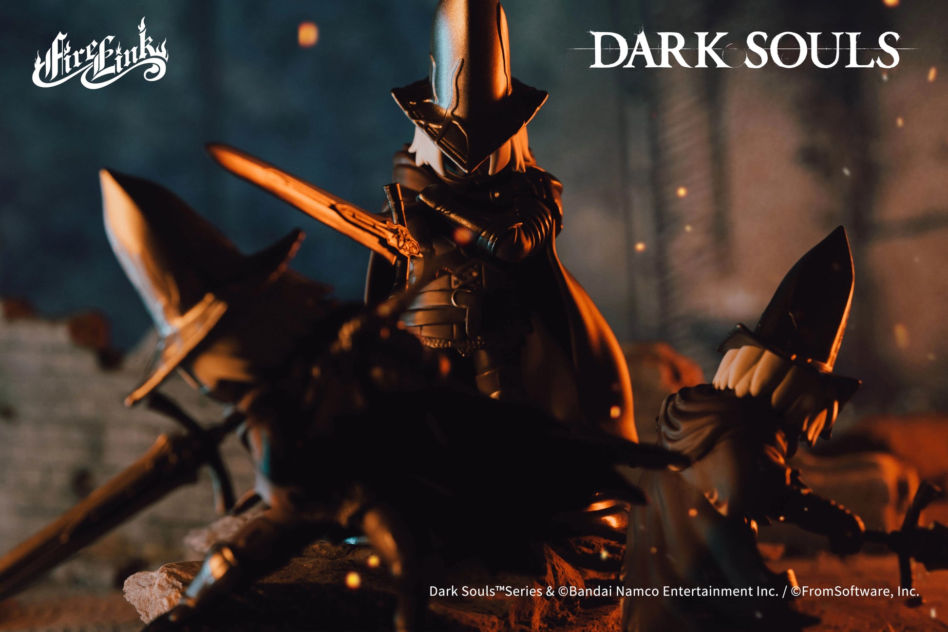 Starforged FireLink Dark Souls  Game Merchandise Figures Blind Box Abyss Watcher
