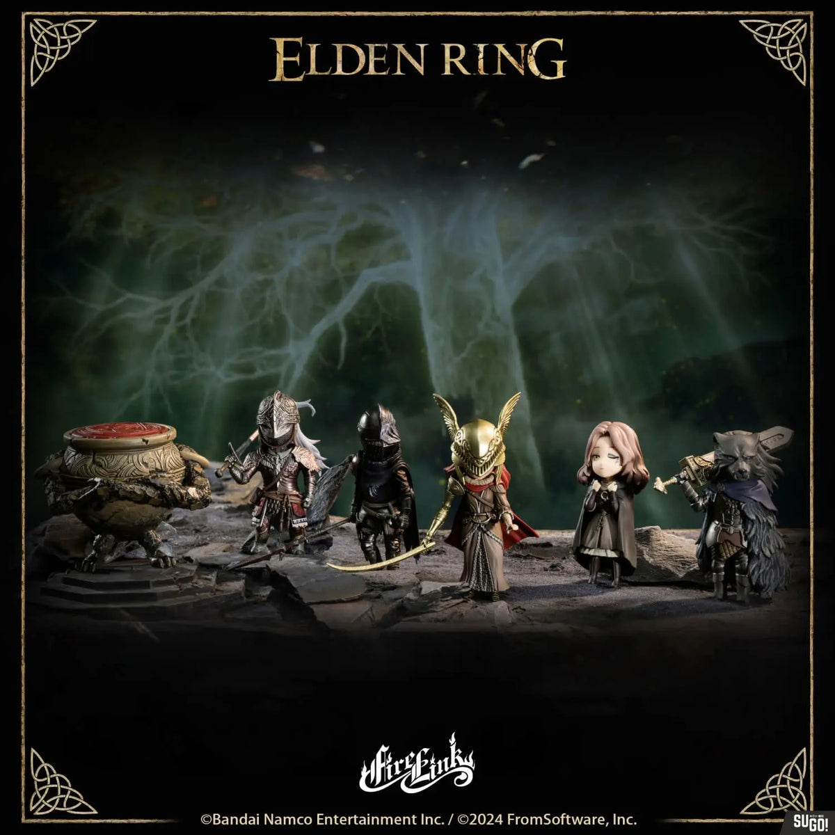 Starforged FireLink Elden Ring Blind Box Licensed by Bandai Namco Starforged FireLink Elden Ring Blind Box Licensed by Bandai Namco