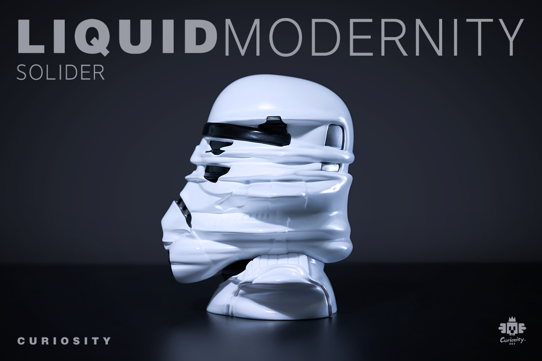 Stormtrooper art toy side