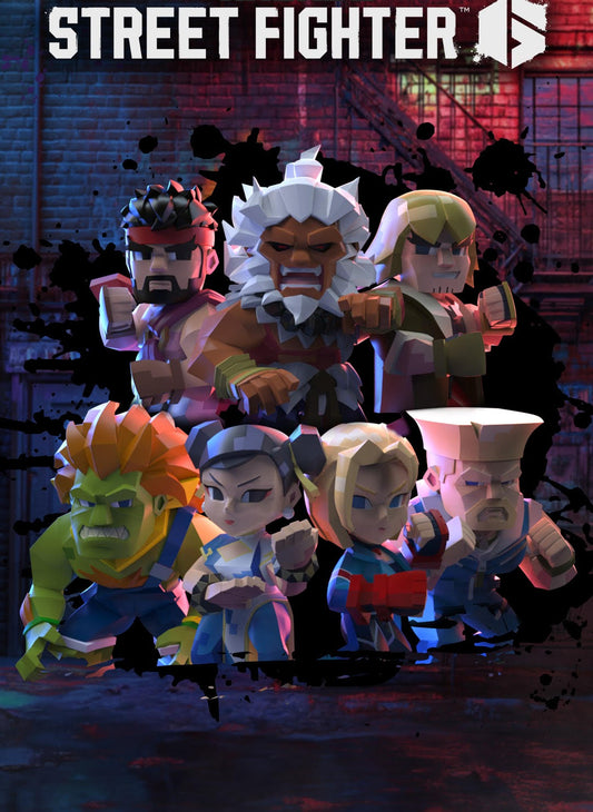 Arcade: Capcom Street Fighter - Box of 6 PREORDER