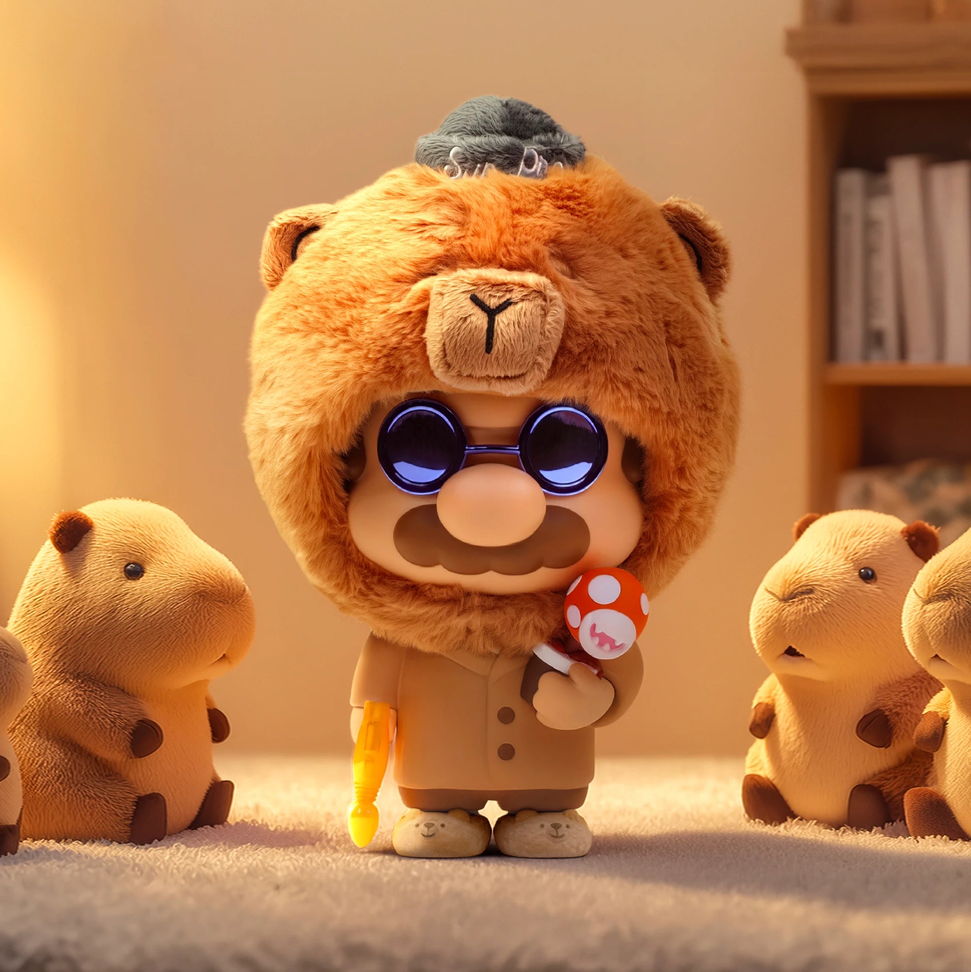 Fools Paradise Sup Pro FG Capycapy Plush - Capybara Suit Leon Fools Paradise Sup Pro FG Capycapy Plush - Capybara Suit Leon