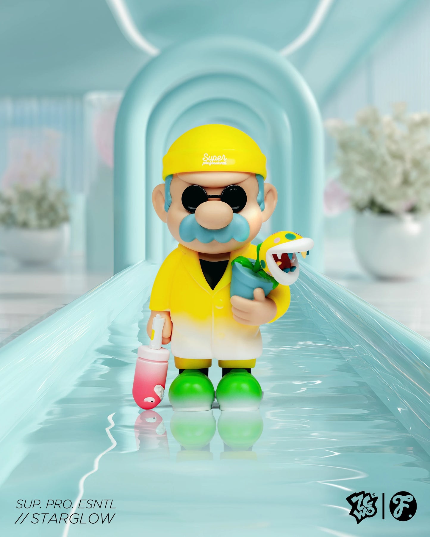 Fools Paradise Super Professional Essential StarGlow Mario Figure