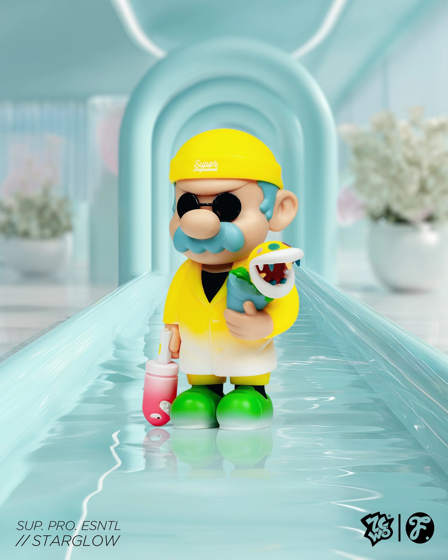 Fools Paradise Super Professional Essential StarGlow Mario Figure