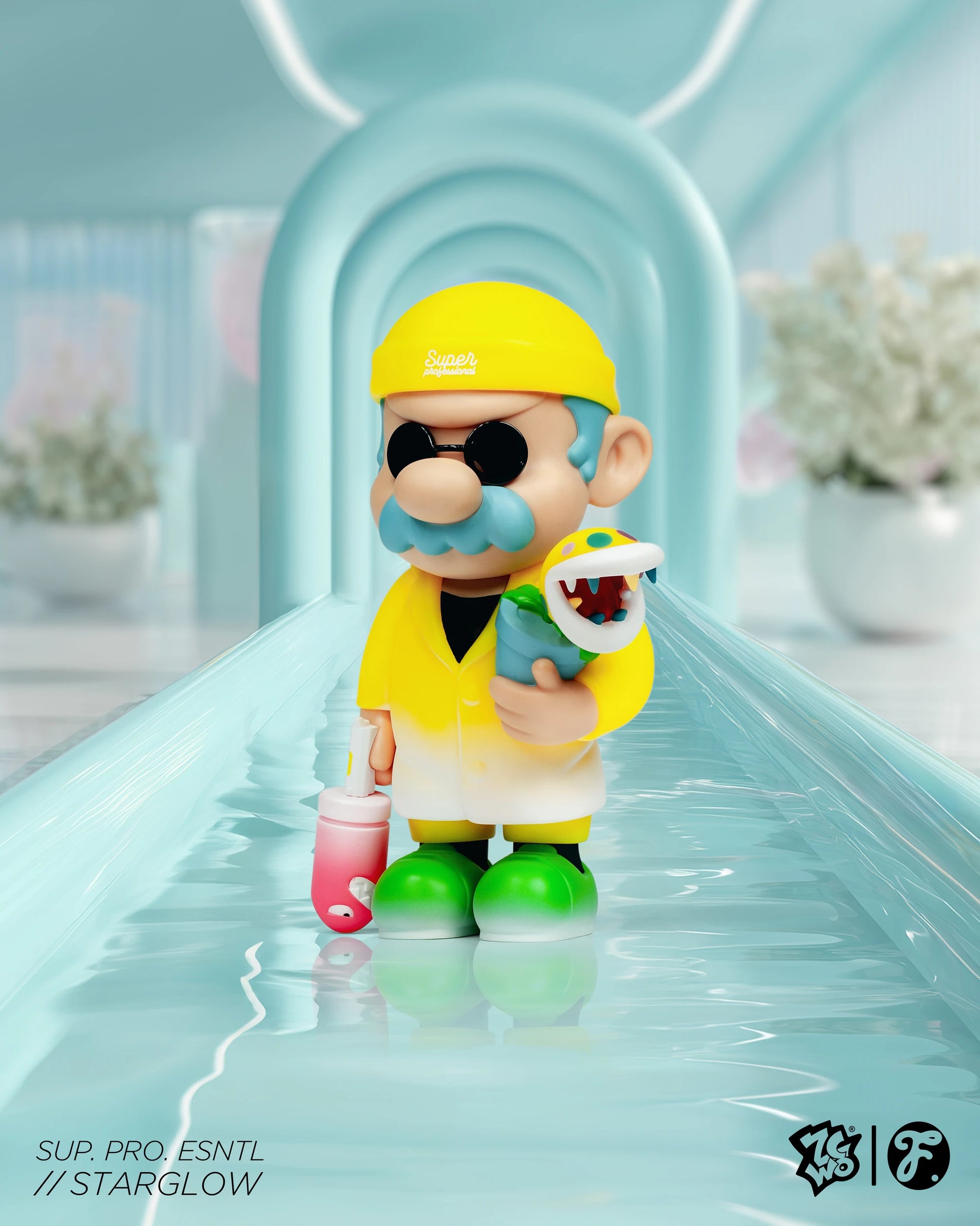 Fools Paradise Super Professional Essential StarGlow Mario Figure
