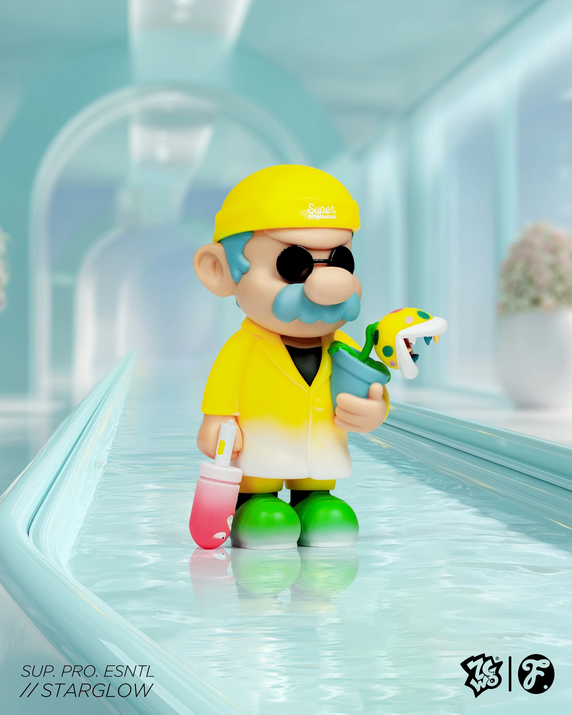 Fools Paradise Super Professional Essential StarGlow Mario Figure