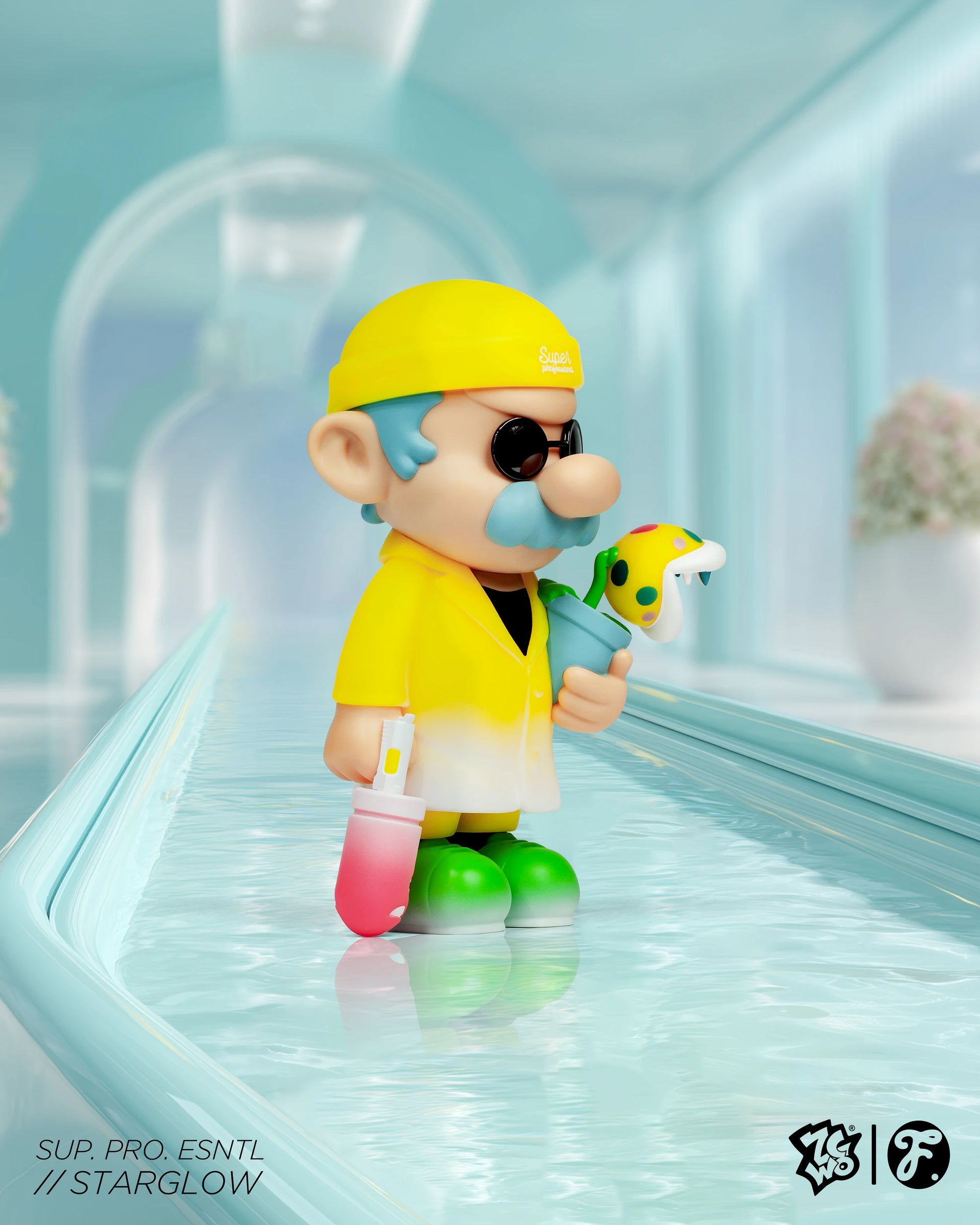 Fools Paradise Super Professional Essential StarGlow Mario Figure