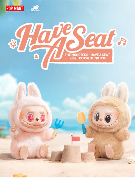 POP MART THE MONSTERS - Labubu Have a Seat Vinyl Plush Blind Box