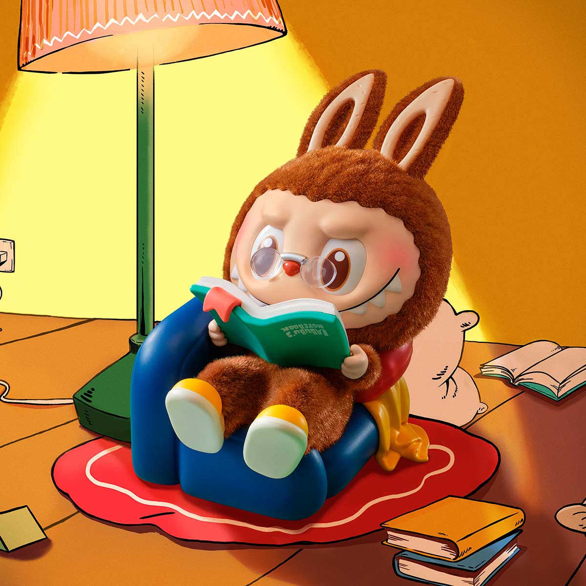 POP MART THE MONSTERS 1:00 A.M. Series – Labubu Figures – Sunny Studio