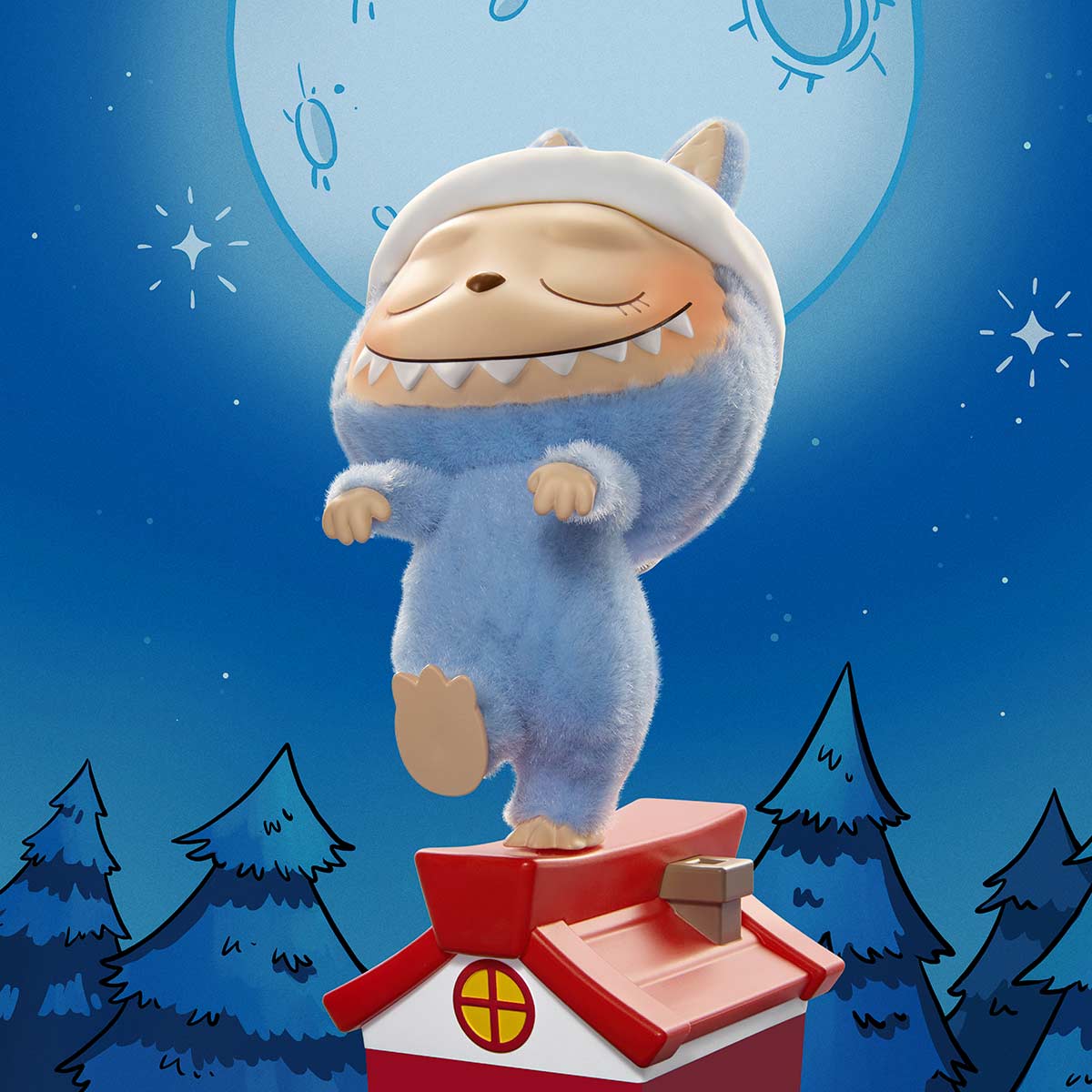 POP MART THE MONSTERS 1:00 A.M. Series – Labubu Figures – Sunny Studio