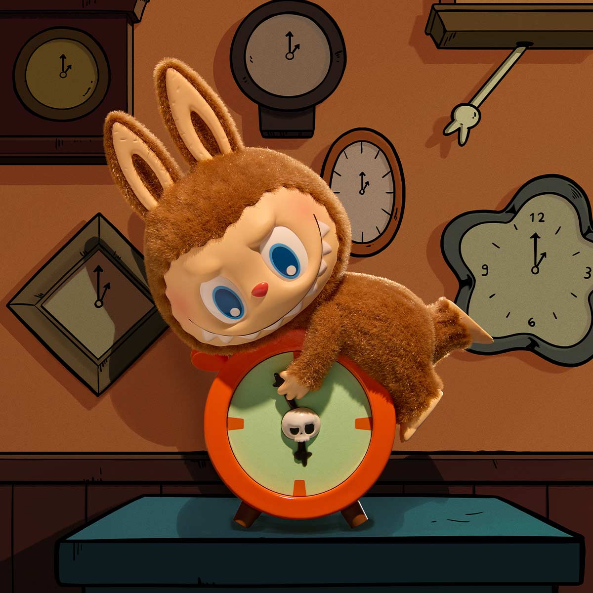 THE MONSTERS 1 A.M. Series Figures Stop the Time