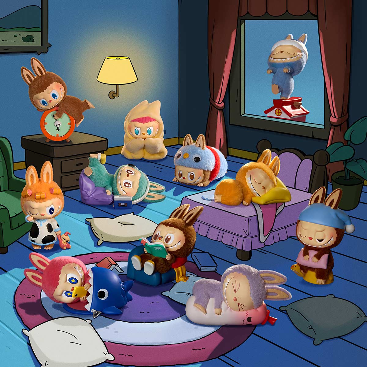 POP MART THE MONSTERS 1 A.M. Series Figures