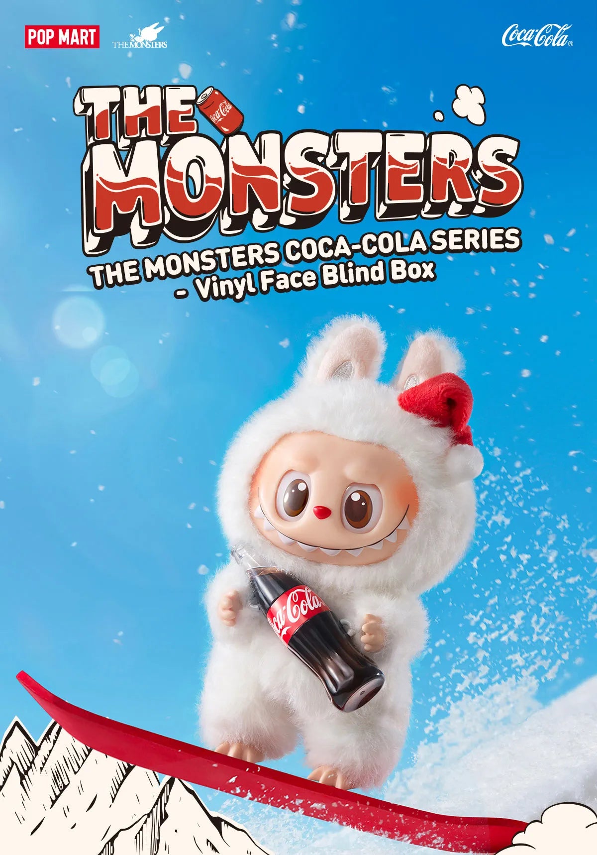 THE MONSTERS COCA-COLA SERIES-Vinyl Face Blind Box Limited