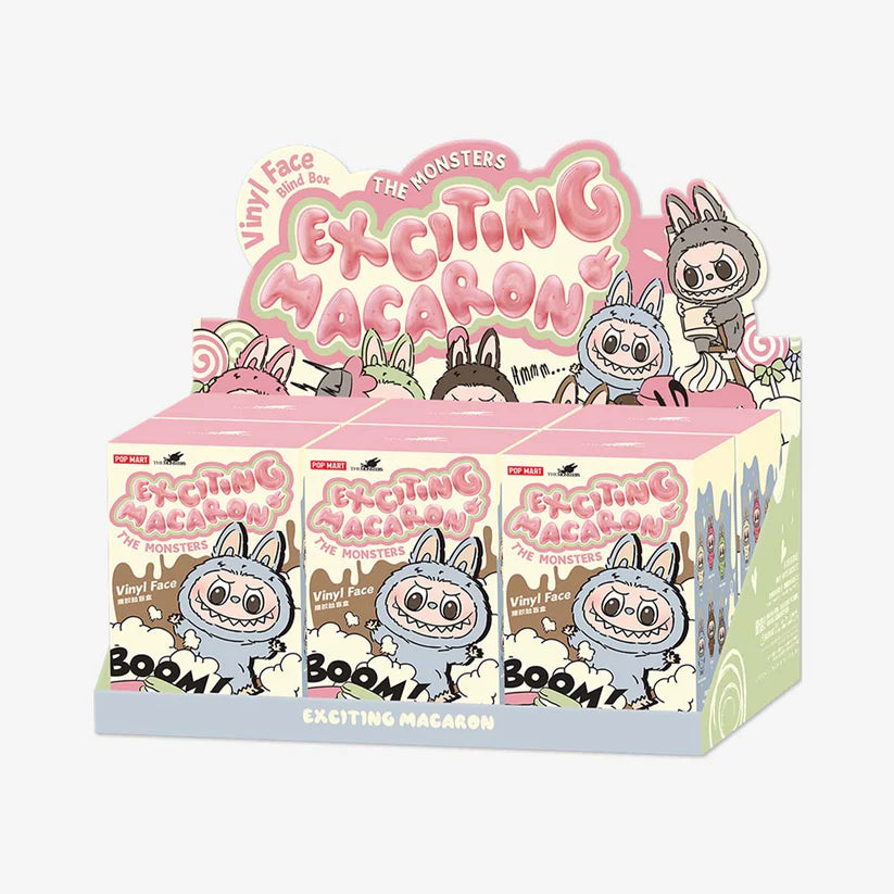 THE MONSTERS Exciting Macaron Vinyl Face Blind Box