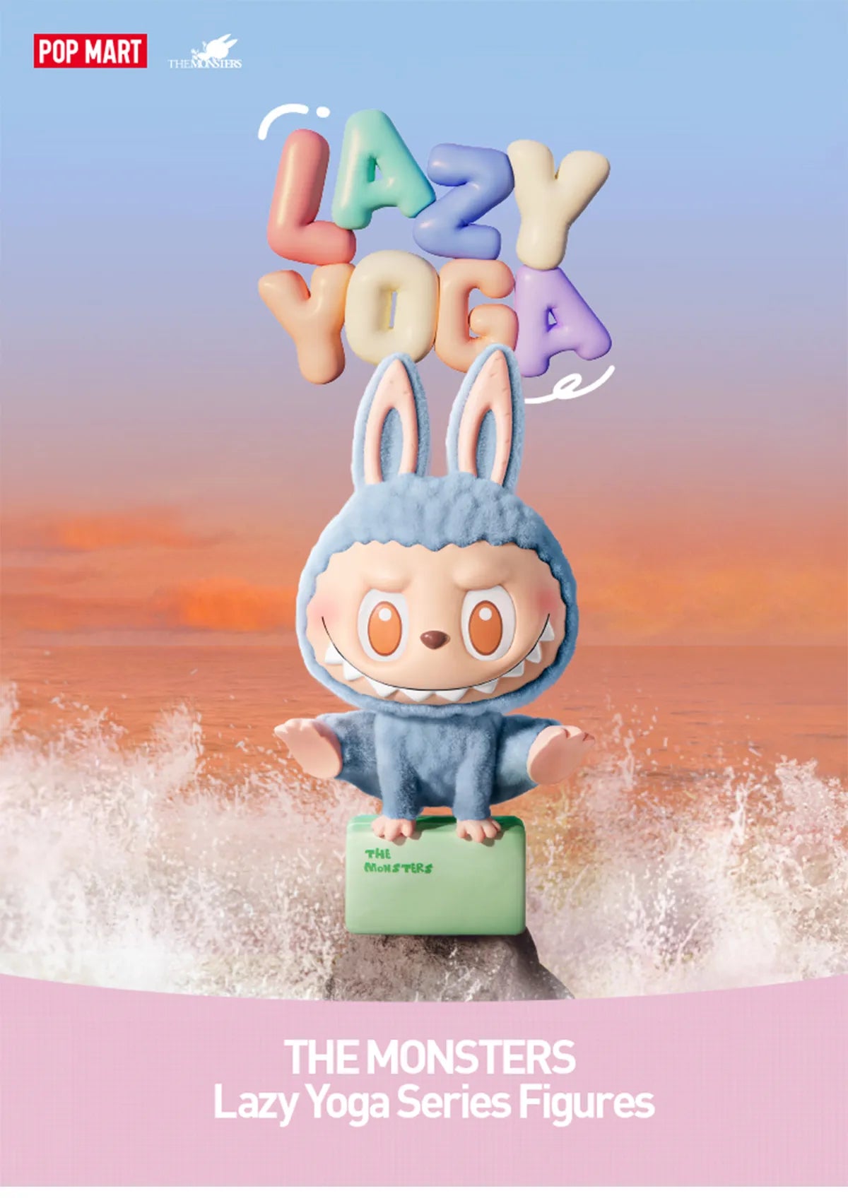 THE MONSTERS Lazy Yoga Series Figures
