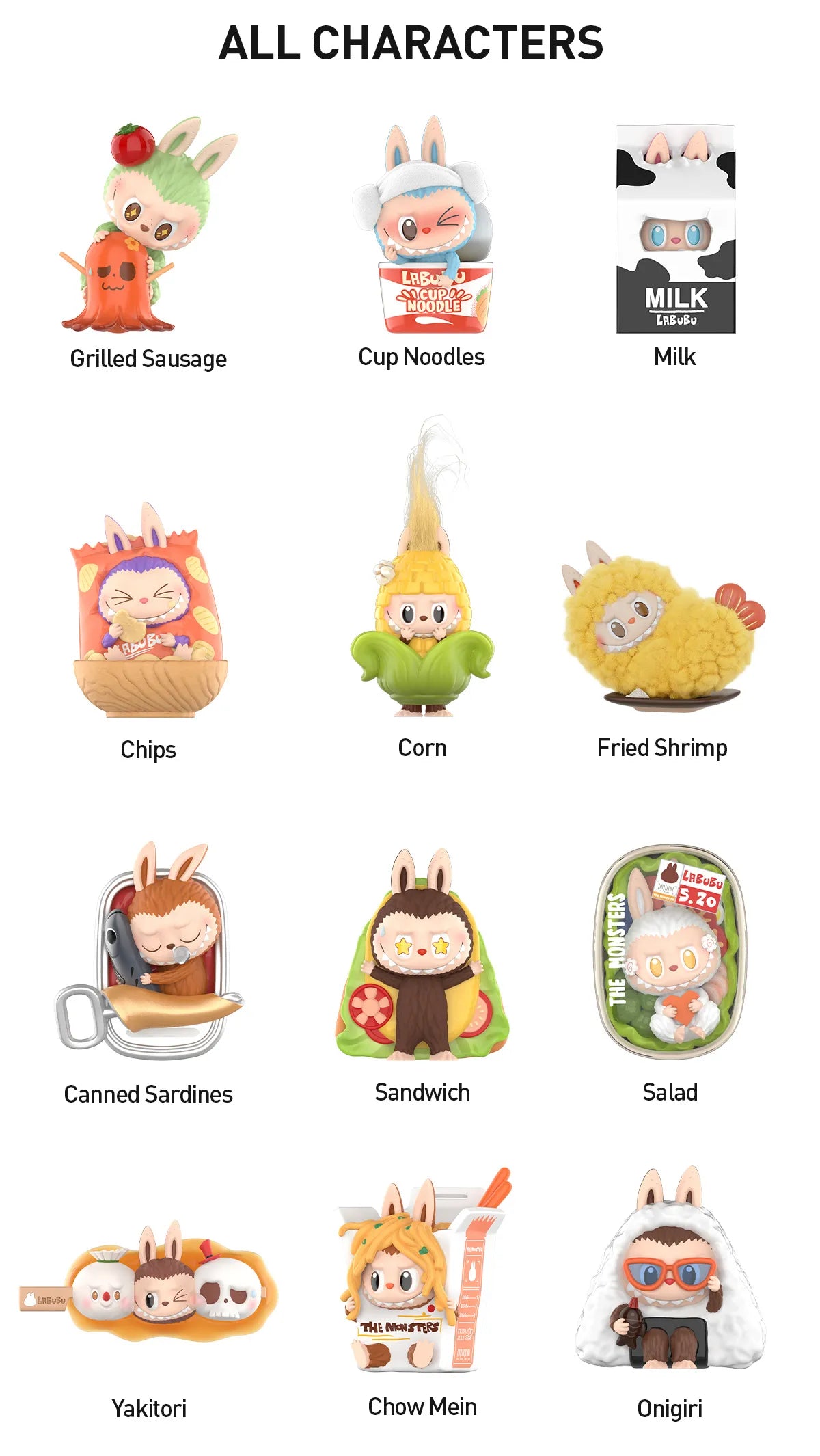 POP MART THE MONSTERS Wacky Mart Series Figures – Sunny Studio POP MART THE MONSTERS Wacky Mart Series Figures – Sunny Studio