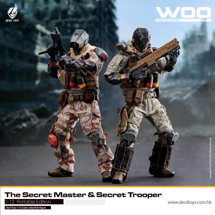 Way of Order Secret Master (OG) 1:12 Action Figure by Devil Toys