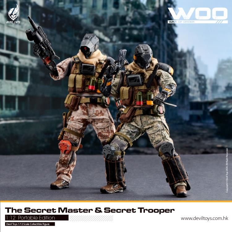Way of Order Secret Master (OG) 1:12 Action Figure by Devil Toys