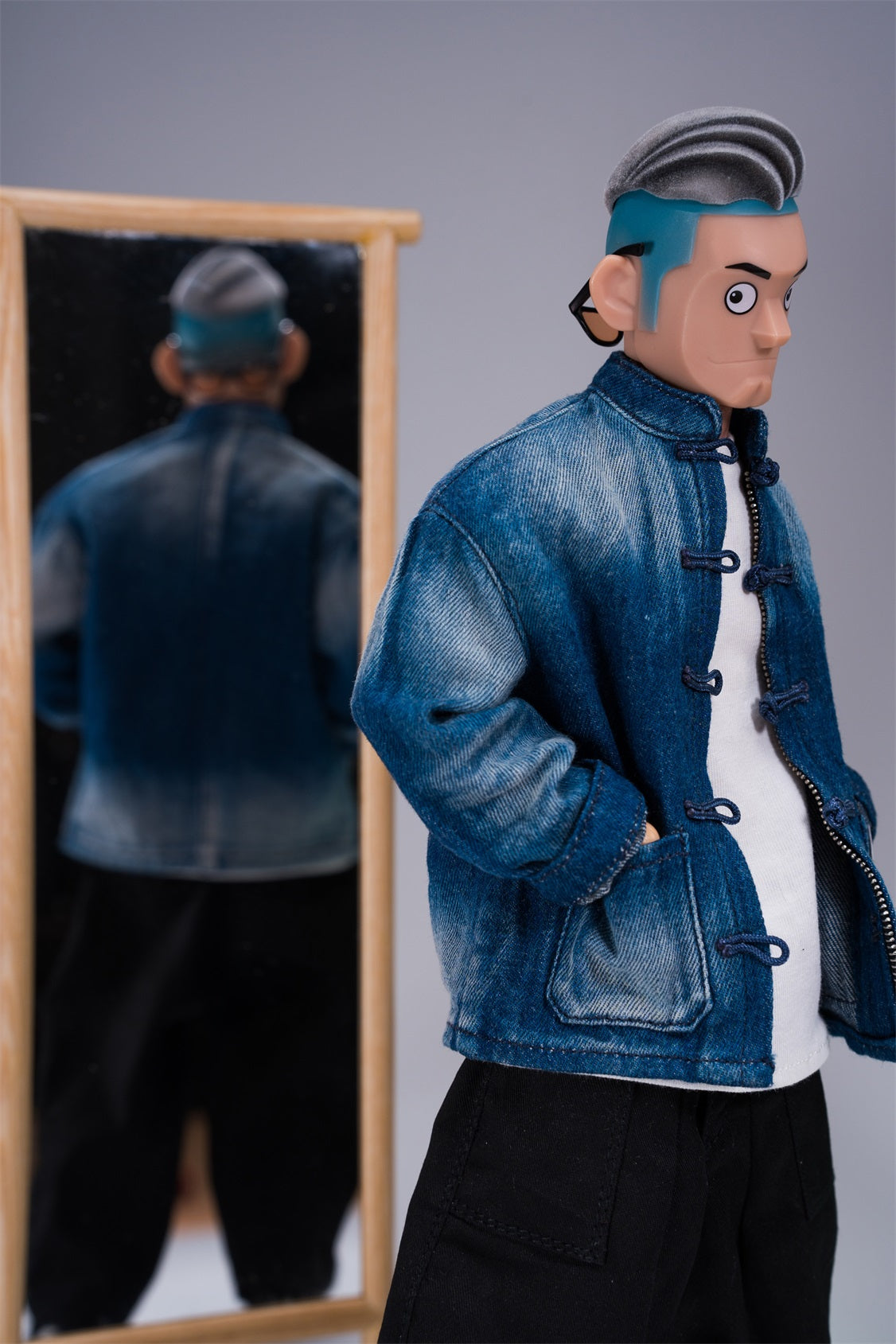 TrickyMan12 Denim Tang Suit (202501b) One Sixth Scale Action Figure