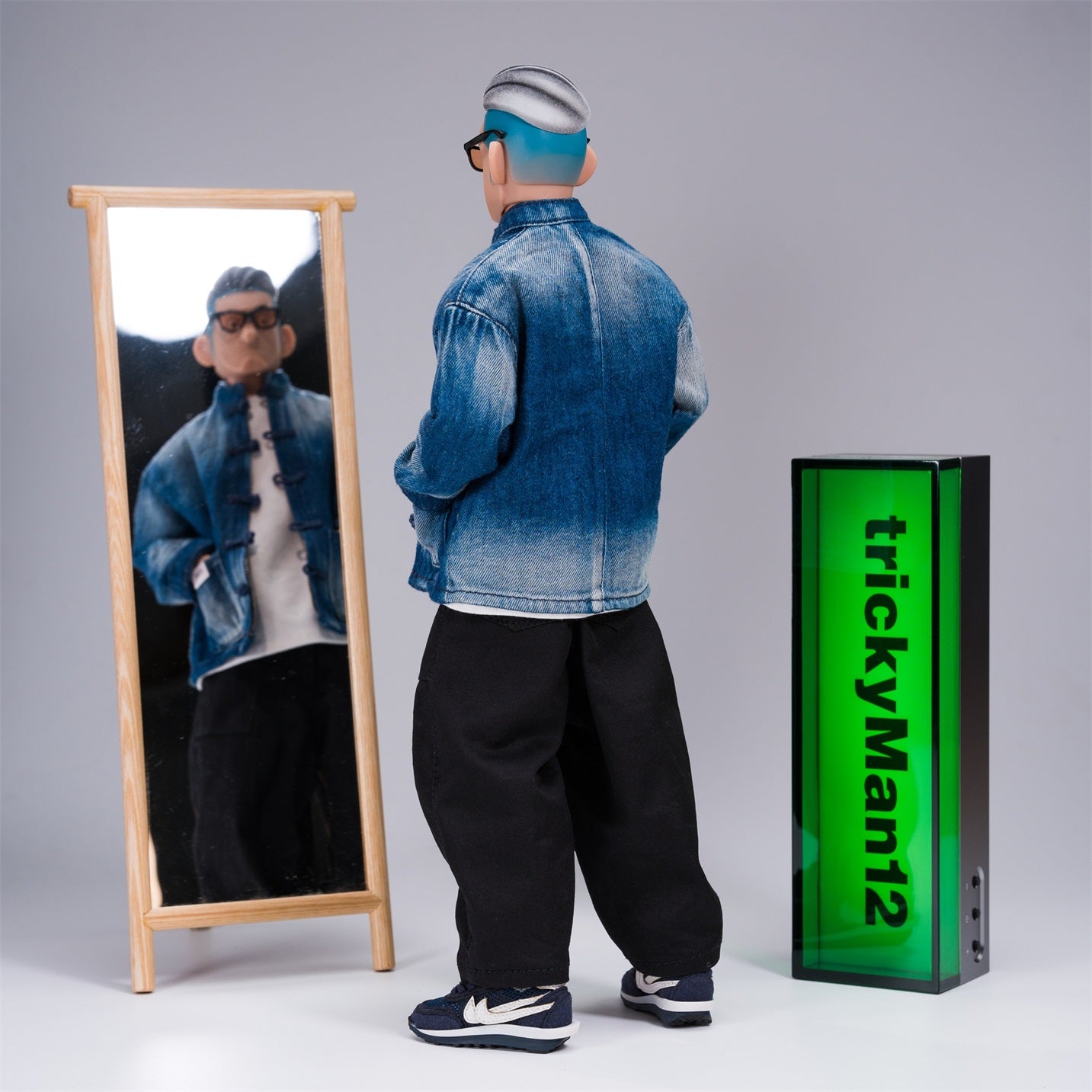 TrickyMan12 Denim Tang Suit (202501b) One Sixth Scale Action Figure