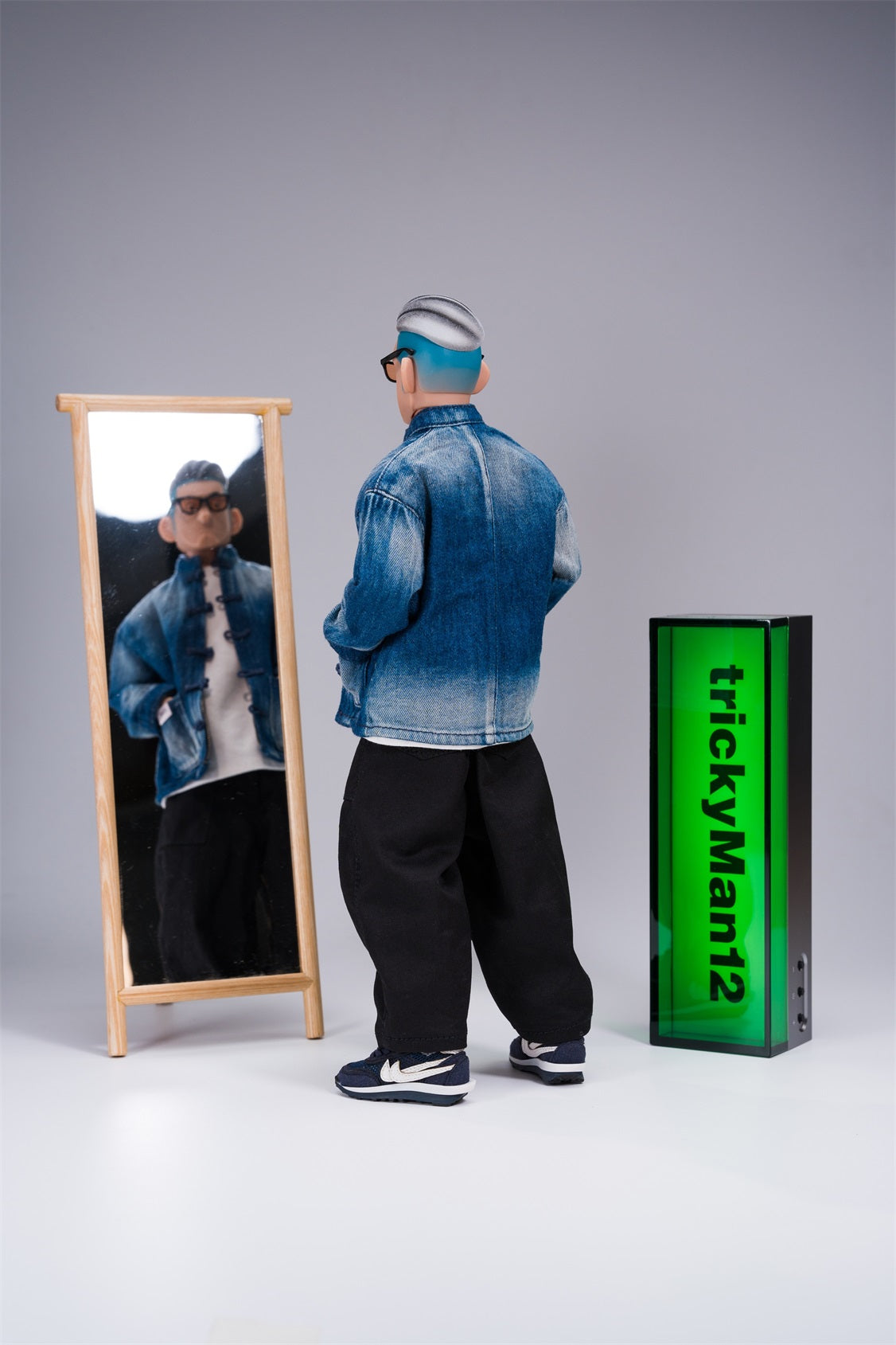 TrickyMan12 Denim Tang Suit (202501b) One Sixth Scale Action Figure