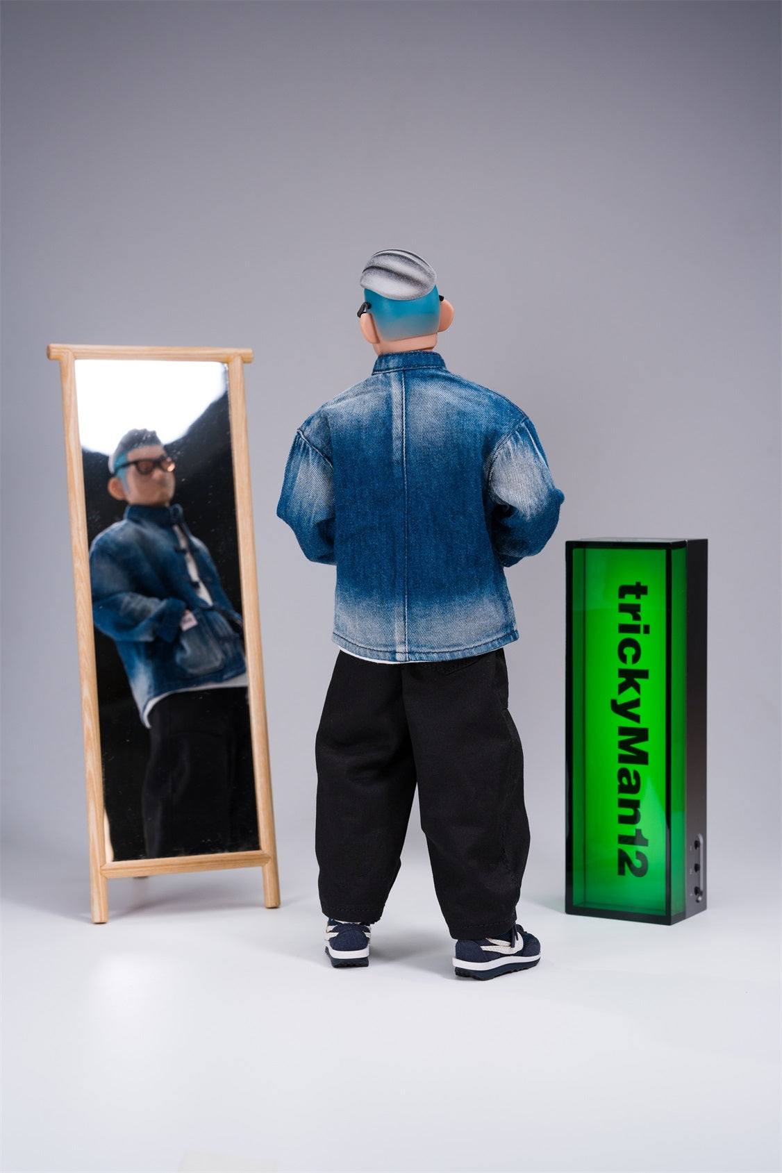 TrickyMan12 Denim Tang Suit (202501b) One Sixth Scale Action Figure