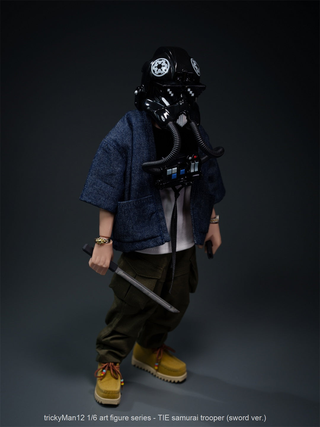 TrickyMan12 TIE Samurai Trooper Sword Ver. 1/6 Scale Action Figure 