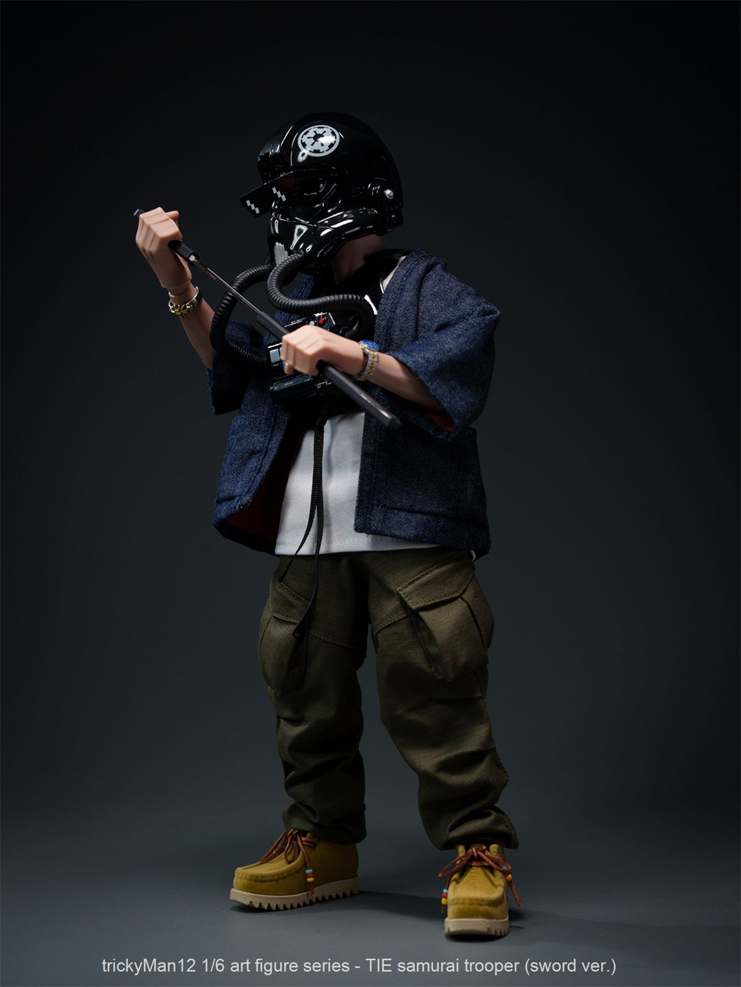 TrickyMan12 TIE Samurai Trooper Sword Ver. 1/6 Scale Action Figure 