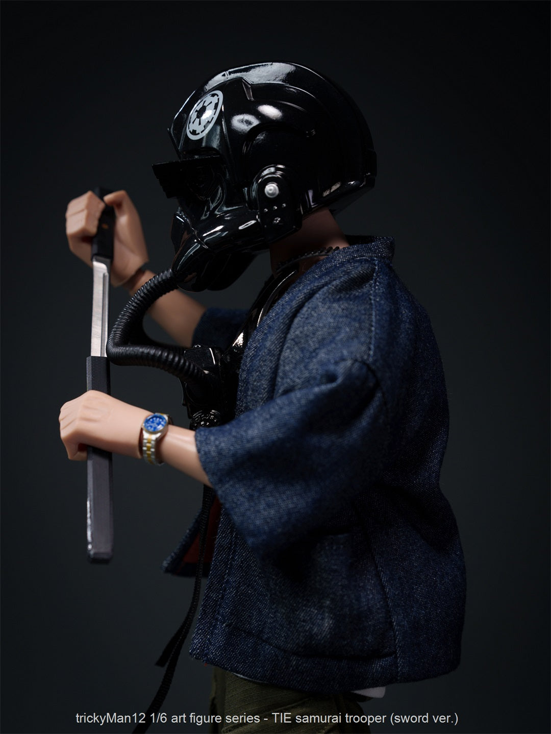 TrickyMan12 TIE Samurai Trooper Sword Ver. 1/6 Scale Action Figure 