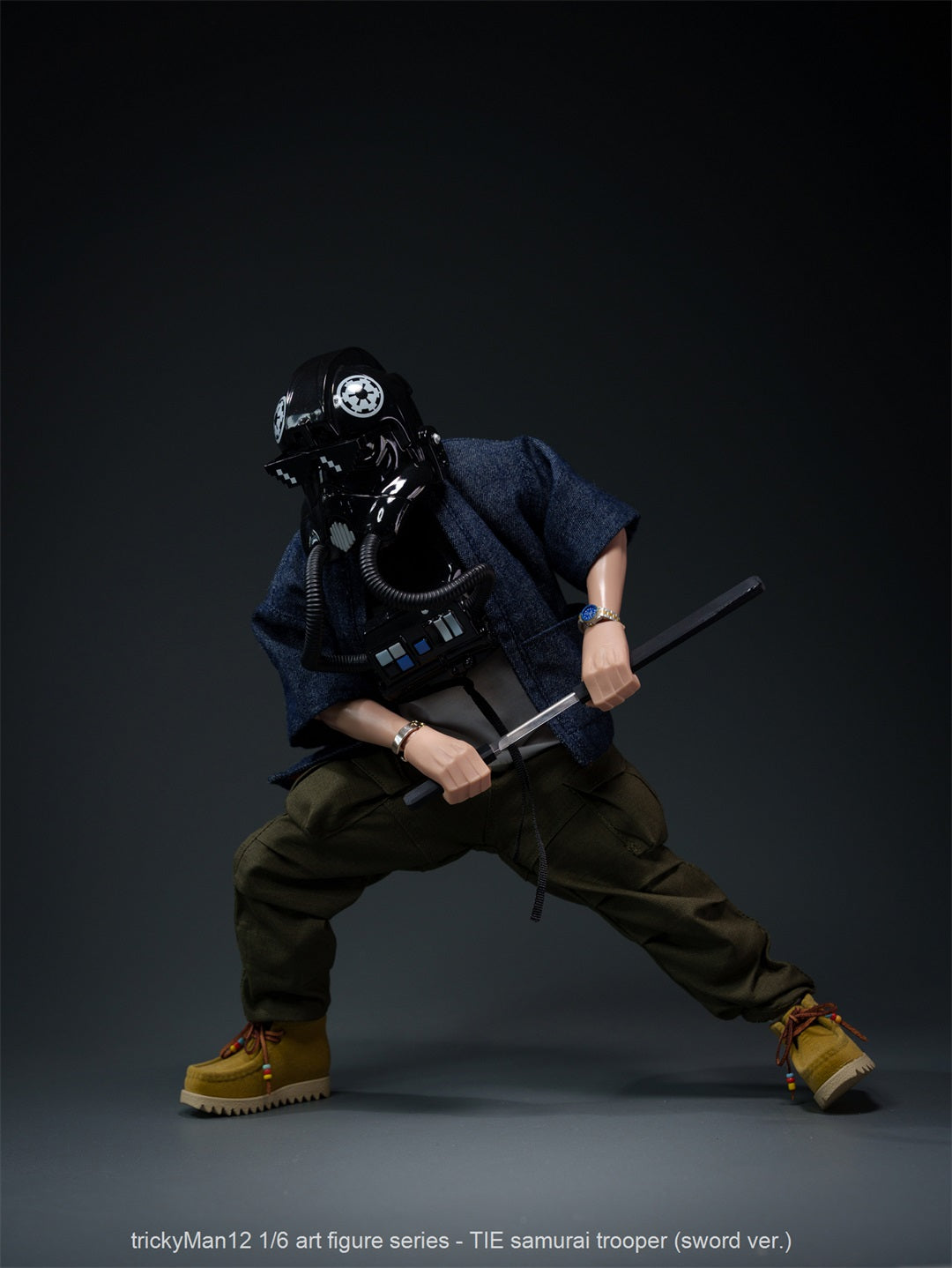 TrickyMan12 TIE Samurai Trooper Sword Ver. 1/6 Scale Action Figure 
