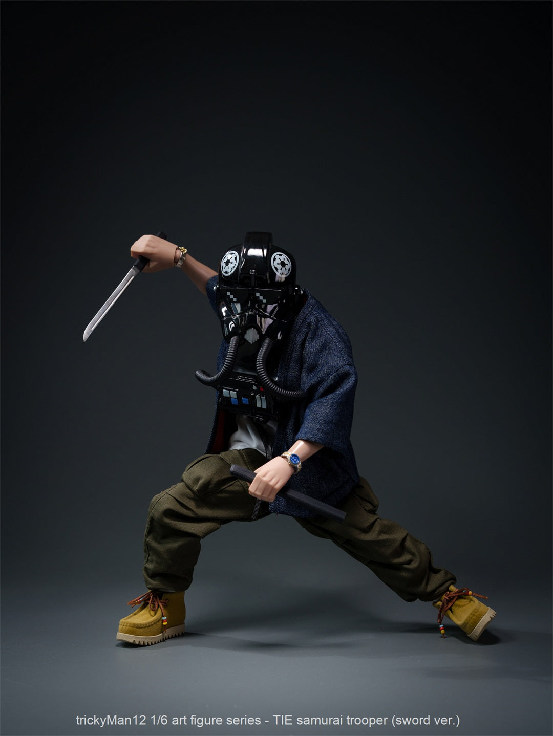 TrickyMan12 TIE Samurai Trooper Sword Ver. 1/6 Scale Action Figure 