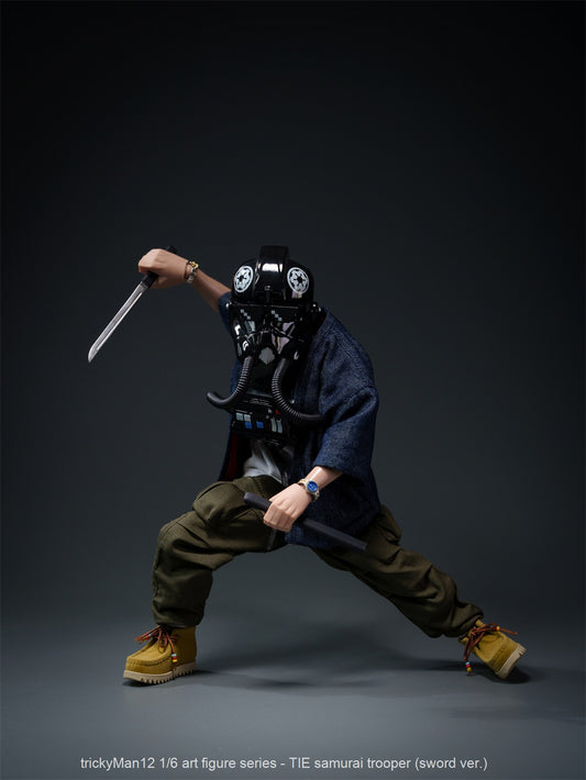 TrickyMan12 TIE Samurai Trooper Sword Ver. 1/6 Scale Action Figure 