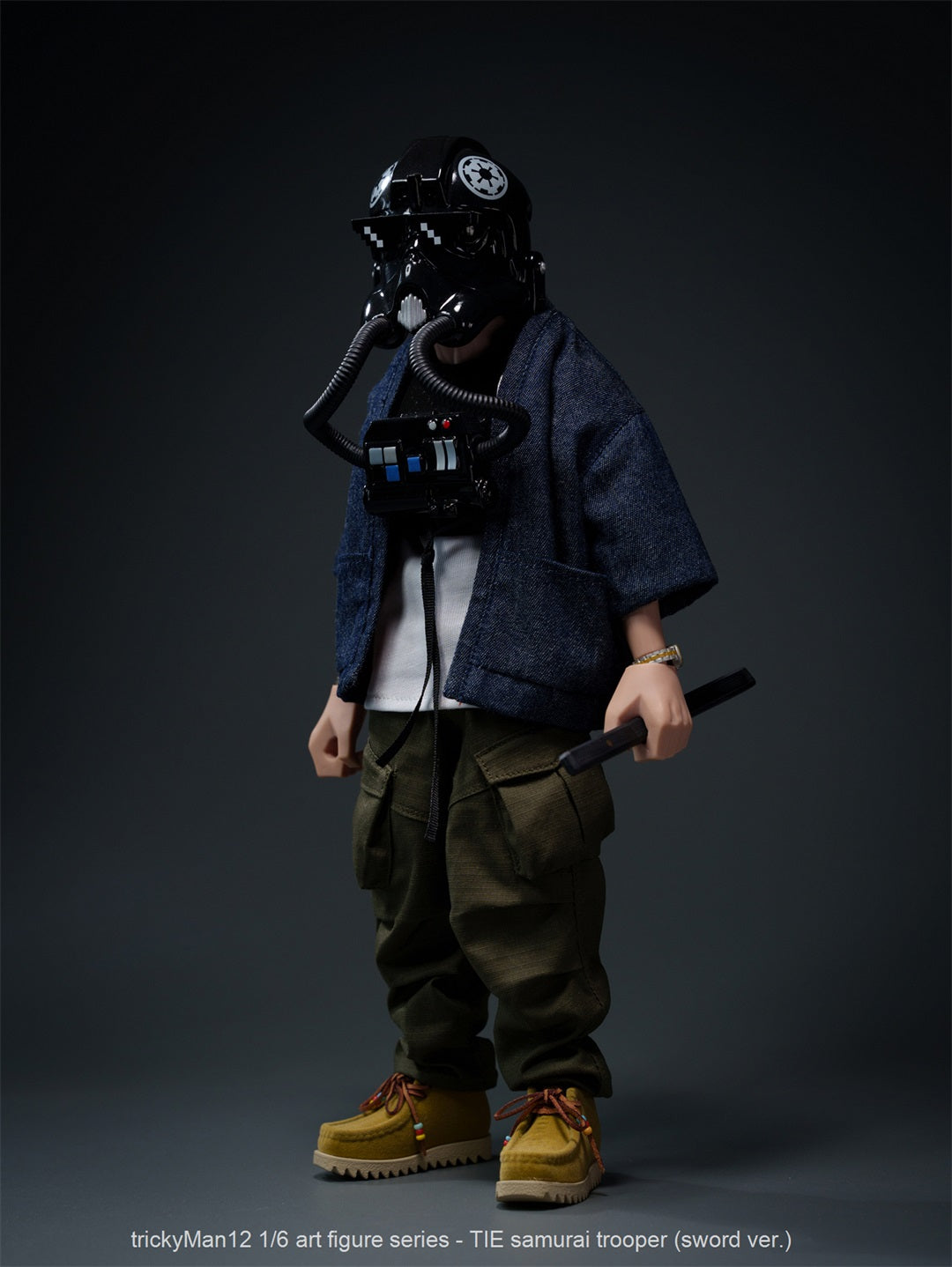 TrickyMan12 TIE Samurai Trooper Sword Ver. 1/6 Scale Action Figure 