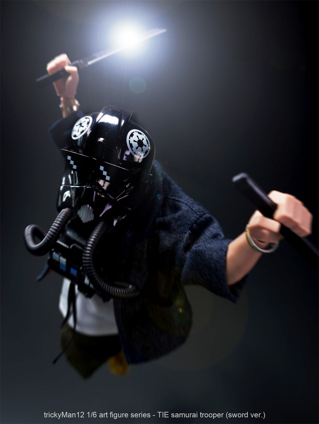TrickyMan12 TIE Samurai Trooper Sword Ver. 1/6 Scale Action Figure 