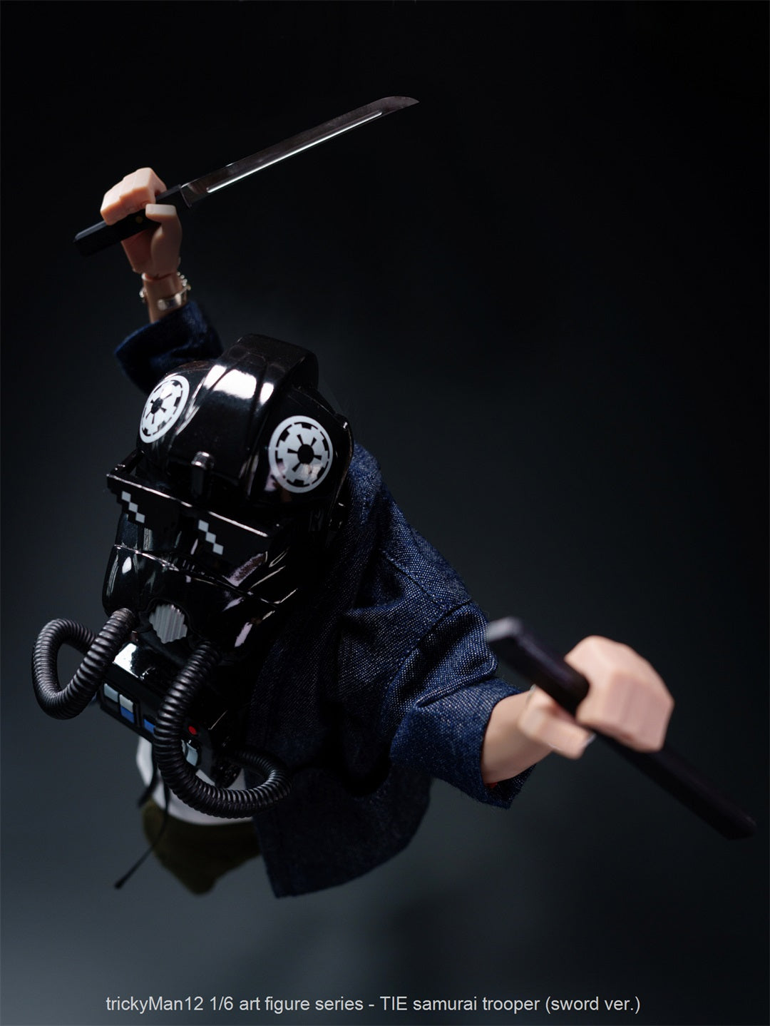 TrickyMan12 TIE Samurai Trooper Sword Ver. 1/6 Scale Action Figure 