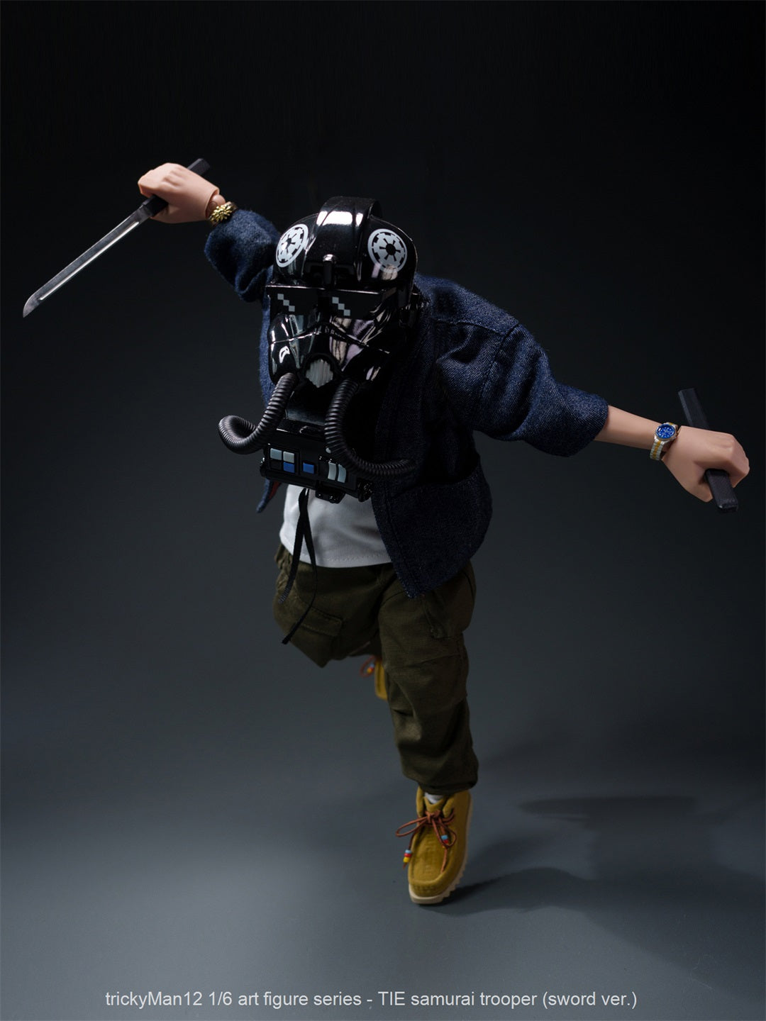 TrickyMan12 TIE Samurai Trooper Sword Ver. 1/6 Scale Action Figure 