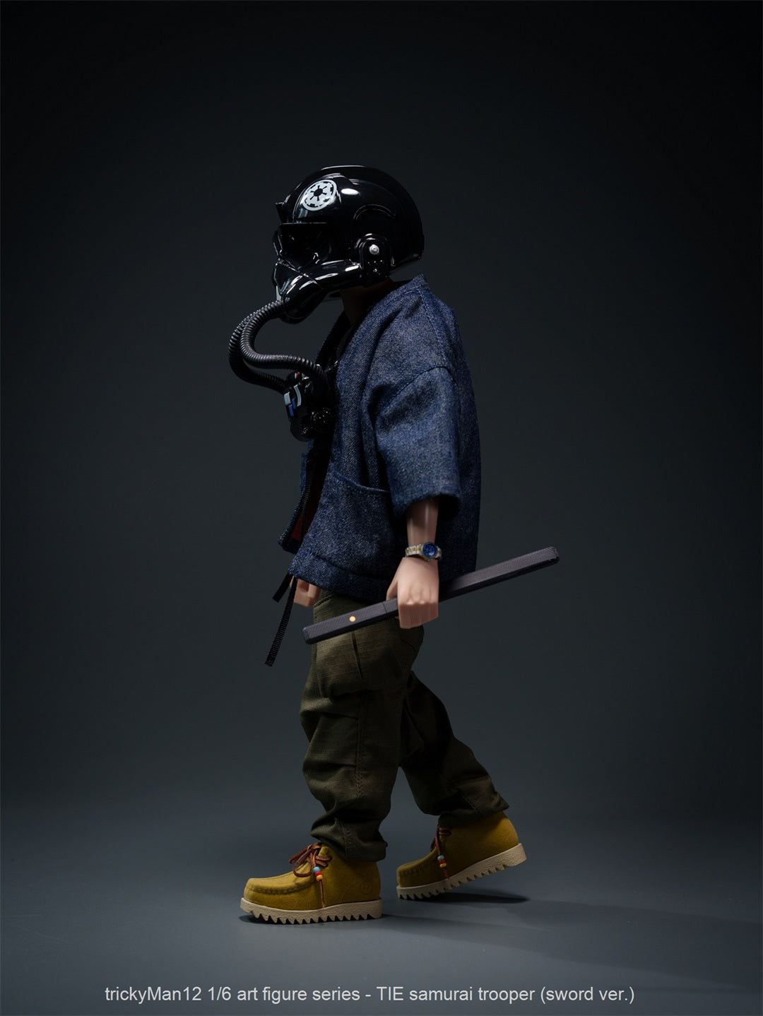 TrickyMan12 TIE Samurai Trooper Sword Ver. 1/6 Scale Action Figure 