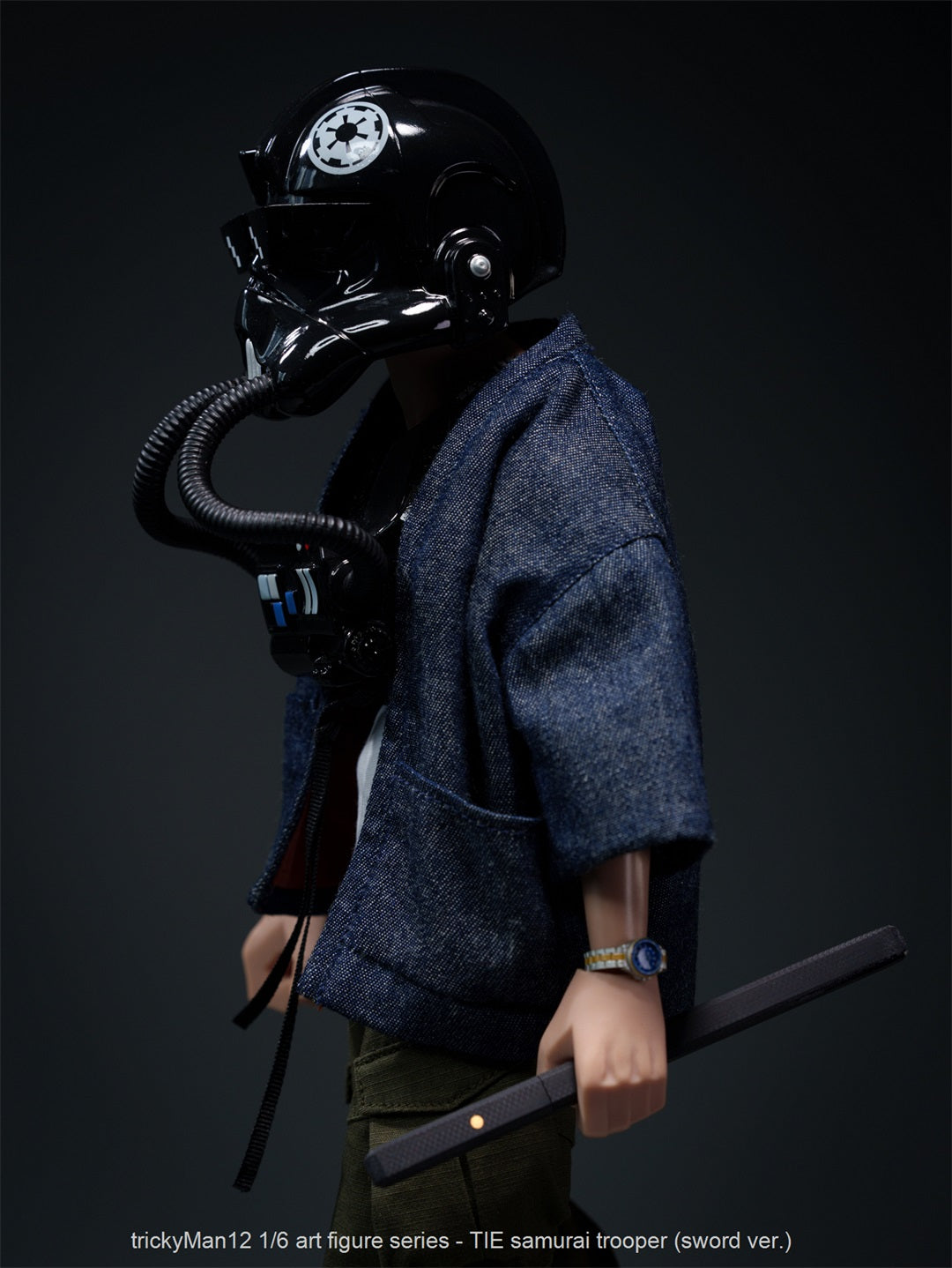 TrickyMan12 TIE Samurai Trooper Sword Ver. 1/6 Scale Action Figure 